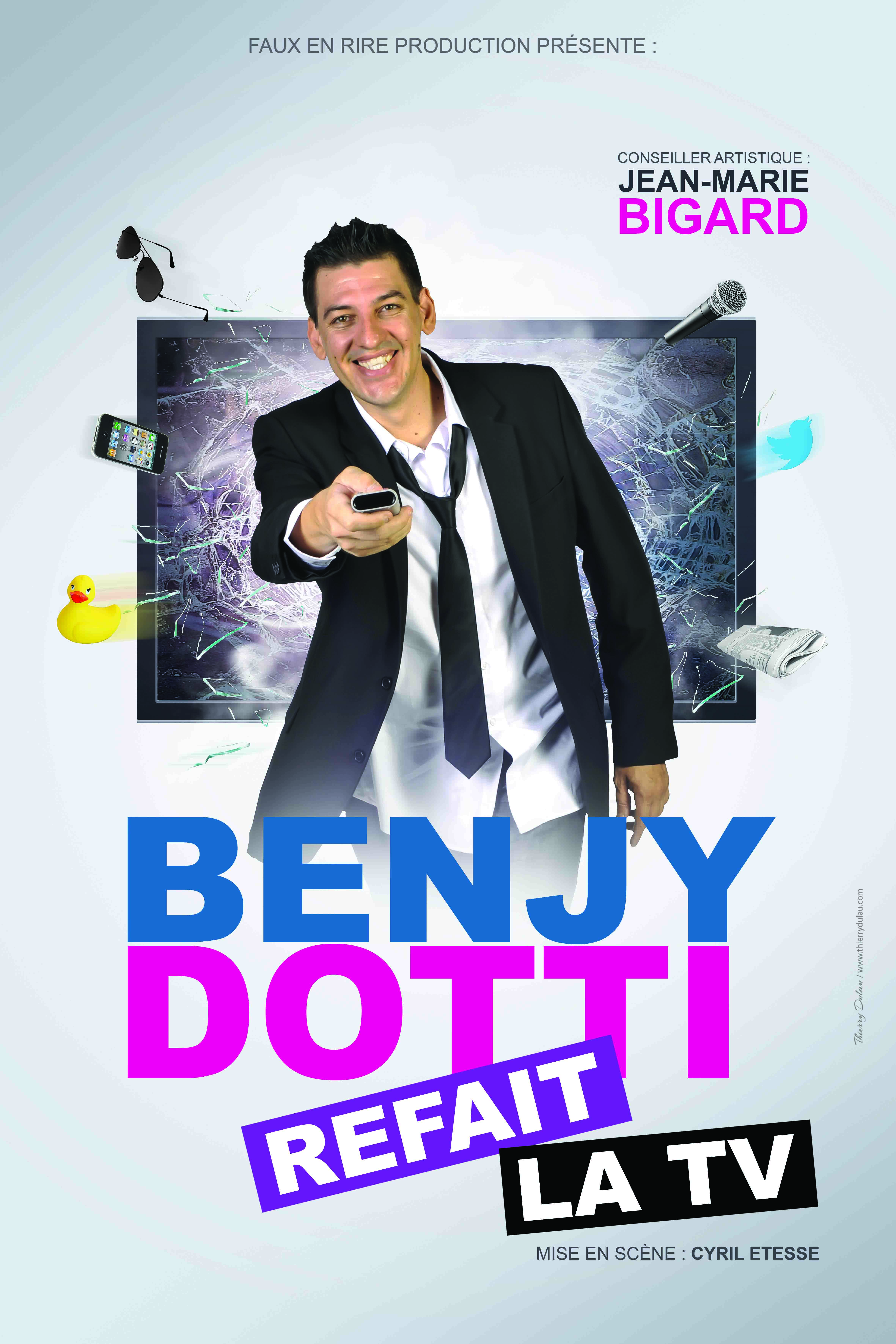 Vincent Ribera Organisation - BENJY DOTTI - NIMES - Nîmes - Billetterie ...