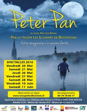 Spectacle Peter Pan - Les Illuminés