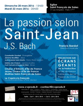 BACH - Passion selon Saint Jean