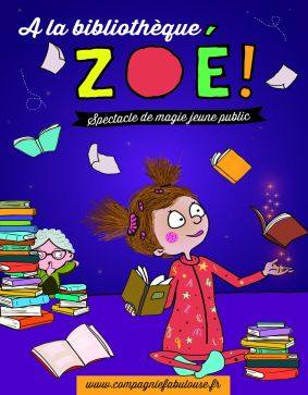 A la bibliothèque Zoé