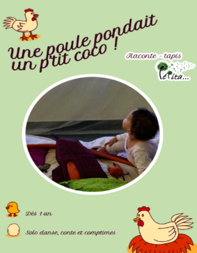 Une poule pondait un p'tit coco