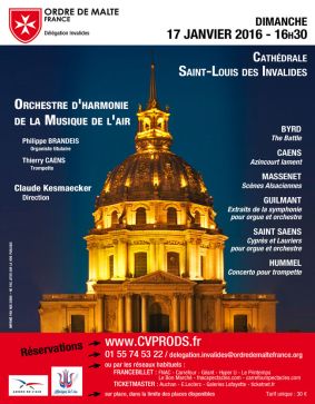Concert annuel Ordre de Malte