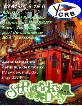 St Patrick au YCRB