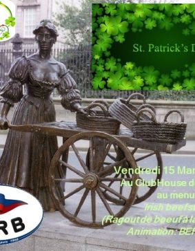 Fête de la Saint PATRICK au YCRB