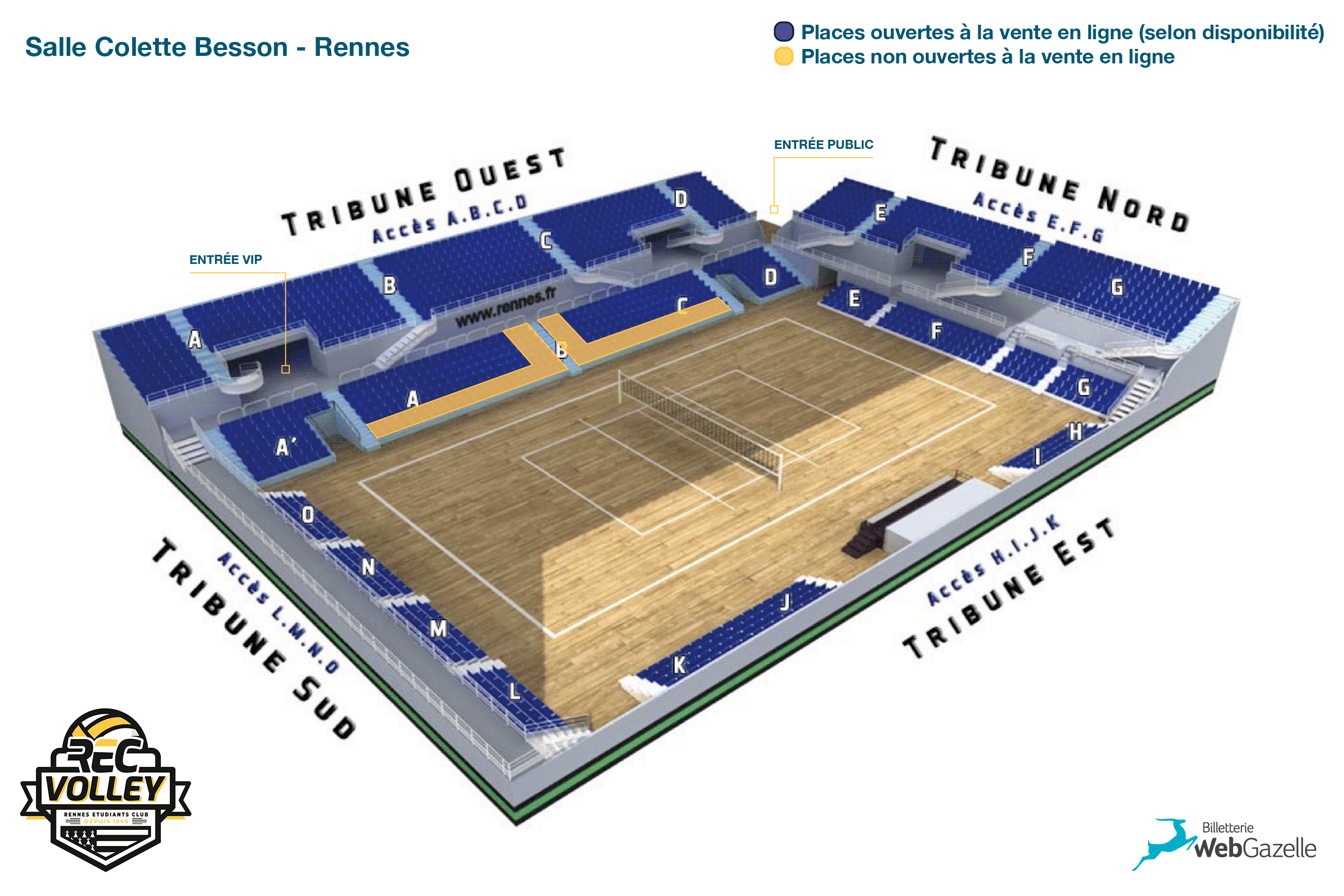 Plan de salle Orléans