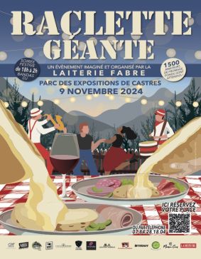 RACLETTE GÉANTE LAITERIE FABRE