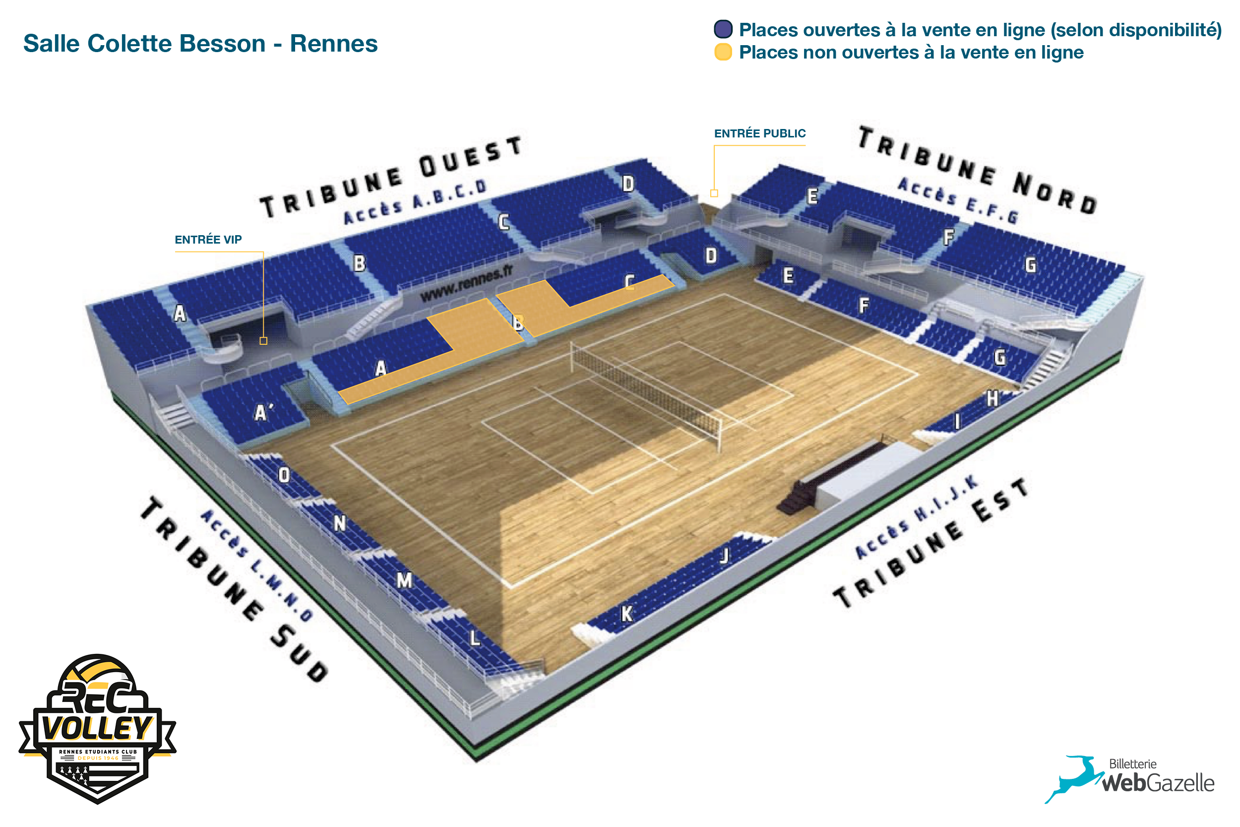 Plan de salle BEAUVAIS