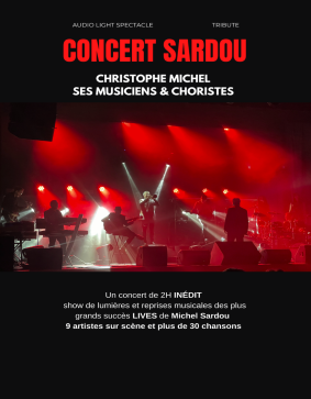 TRIBUTE CONCERT SARDOU - PALAVAS