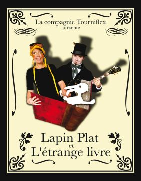 Lapin plat et l'étrange livre