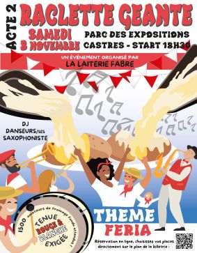 RACLETTE GÉANTE LAITERIE FABRE 2