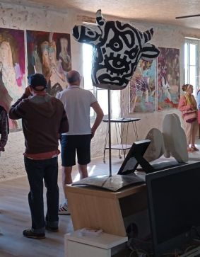 Visite de la laiterie de Massais