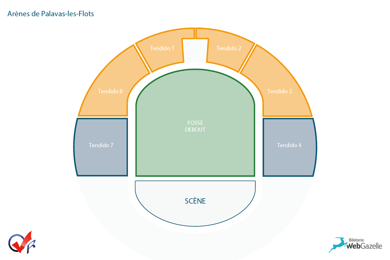 Plan de salle JOK'AIR