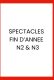 Comédie - N2 & N3 Spectacle fin d'année