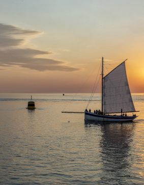 Bon cadeau coucher de soleil